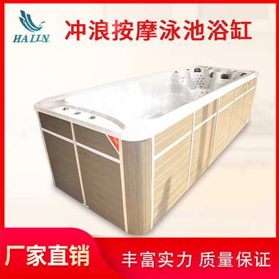 溫泉泳池循環水處理設備：沖浪按摩泳池浴缸